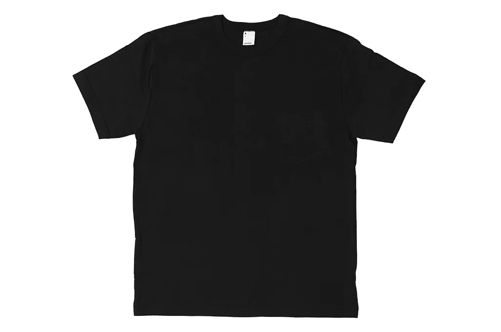 3sixteen T-Shirts w/ Pima Cotton 2-Pack - Black w/ Pocket Pima