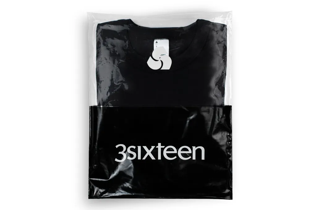 3sixteen T-Shirts w/ Pima Cotton 2-Pack - Black w/ Pocket Pima