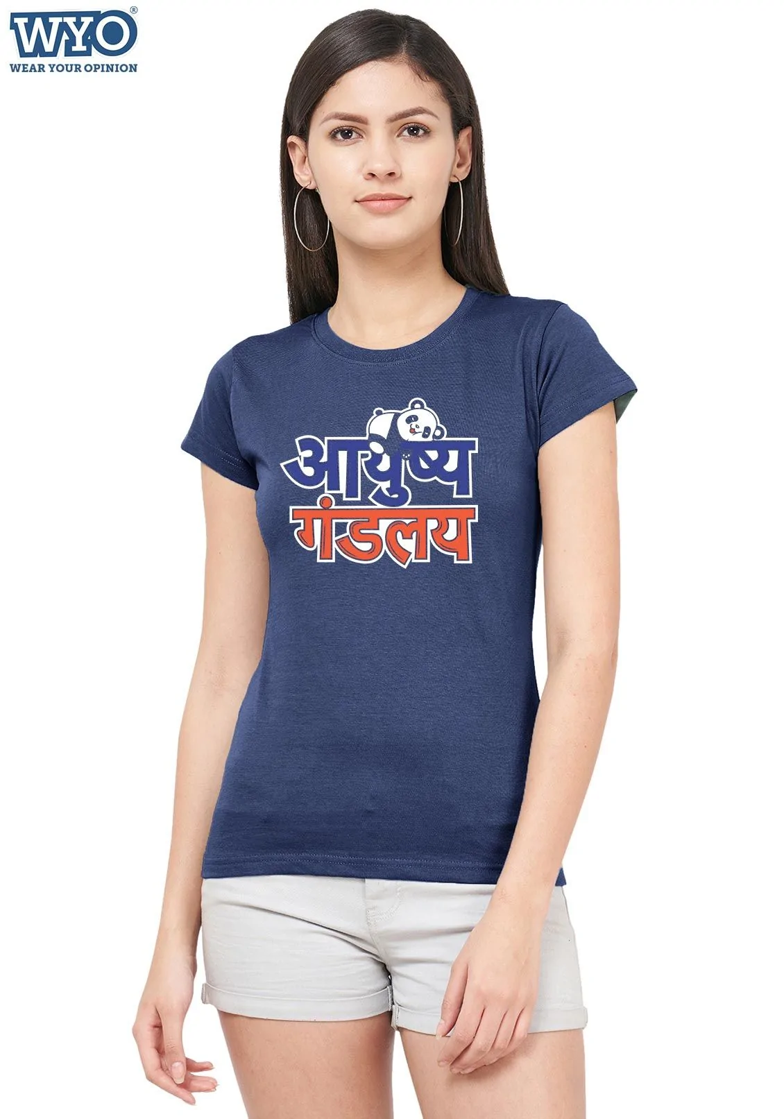 Aayushya Gandlay Women Tshirt