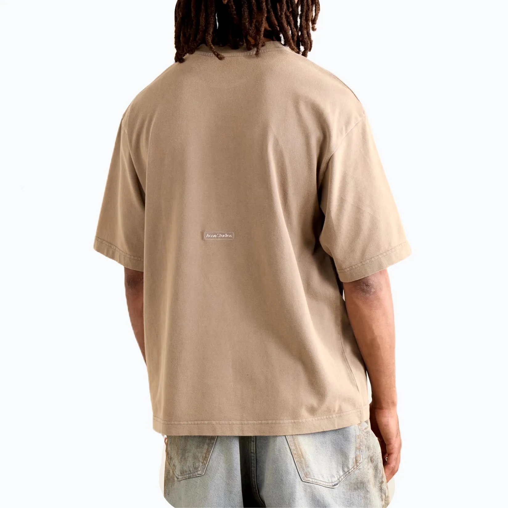 Acne Studios  |Cotton Short Sleeves Logo Designers T-Shirts