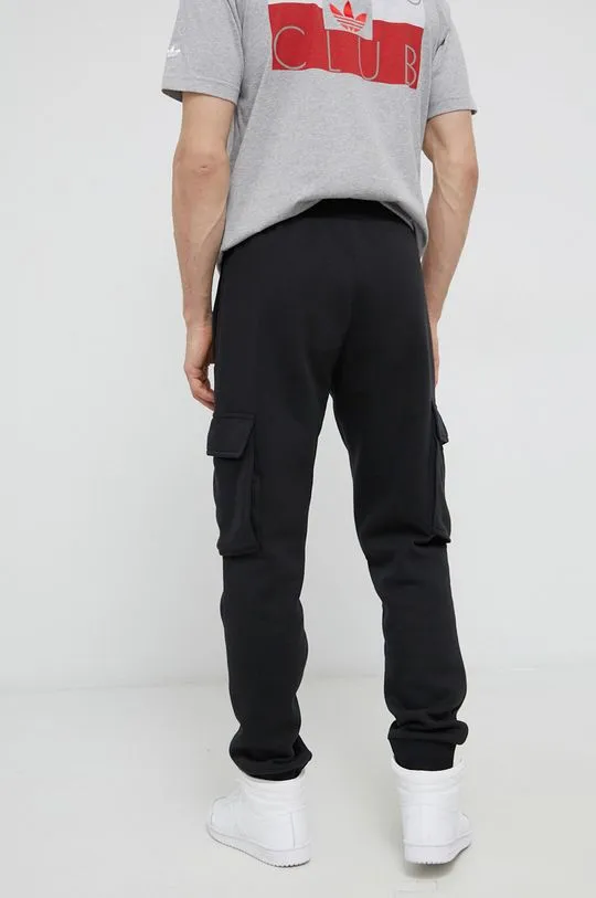 adidas Originals trousers adicolor men's black color