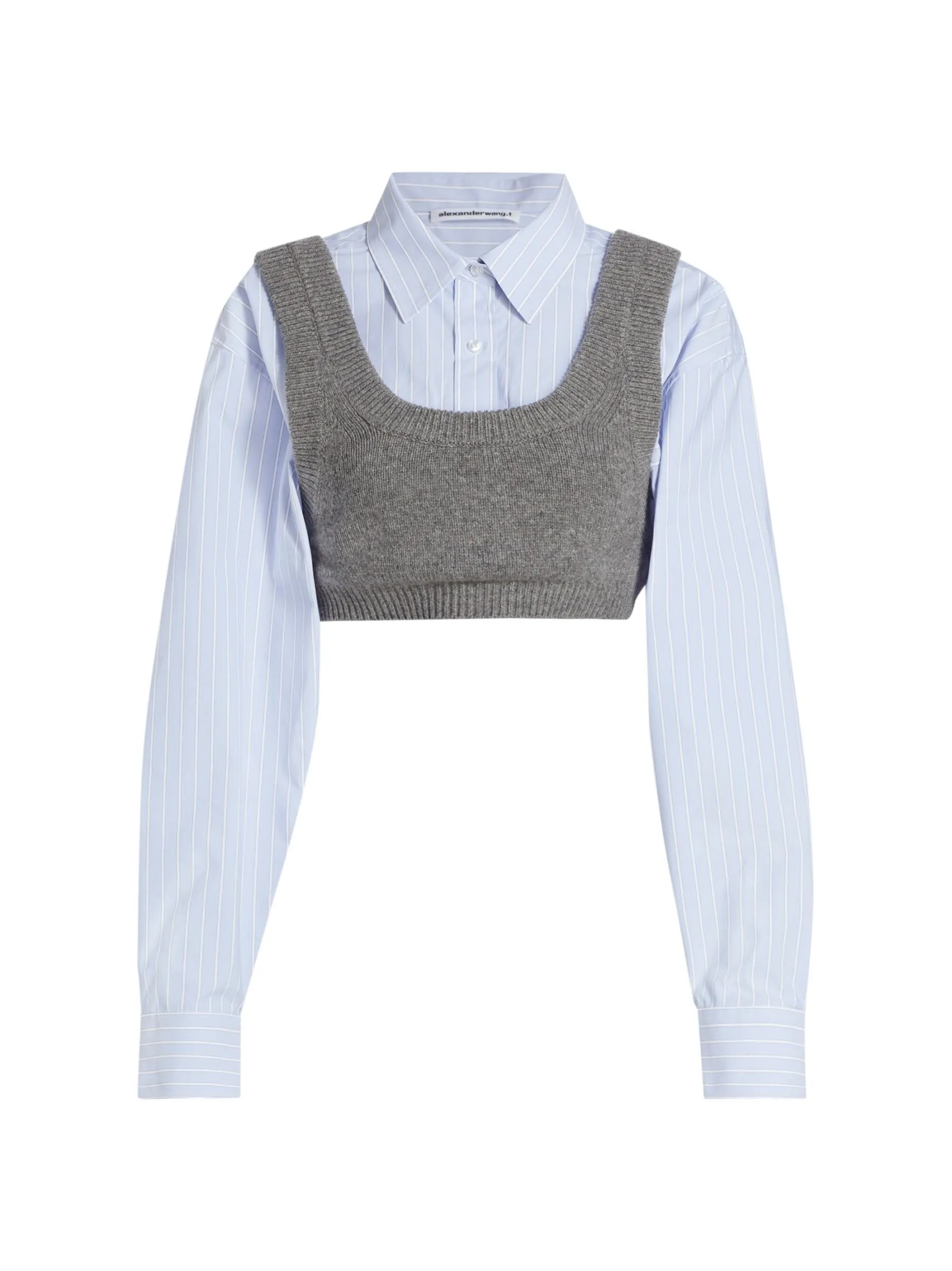 Alexander Wang  |Casual Style Wool Long Sleeves Plain Co-ord Shirts & Blouses