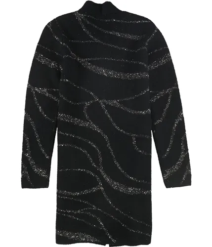 Alfani Womens Sequin Swirl Cardigan Sweater