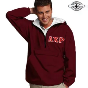 Alpha Chi Rho Pullover Jacket - Charles River 9905 - TWILL