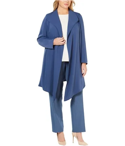 Anne Klein Womens Draped Jacket