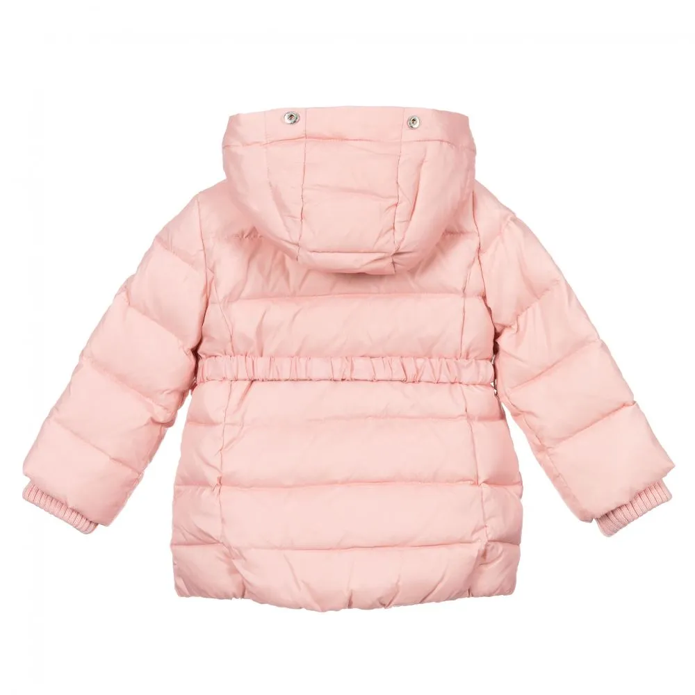 Baby Girls Pink Puffer Coat