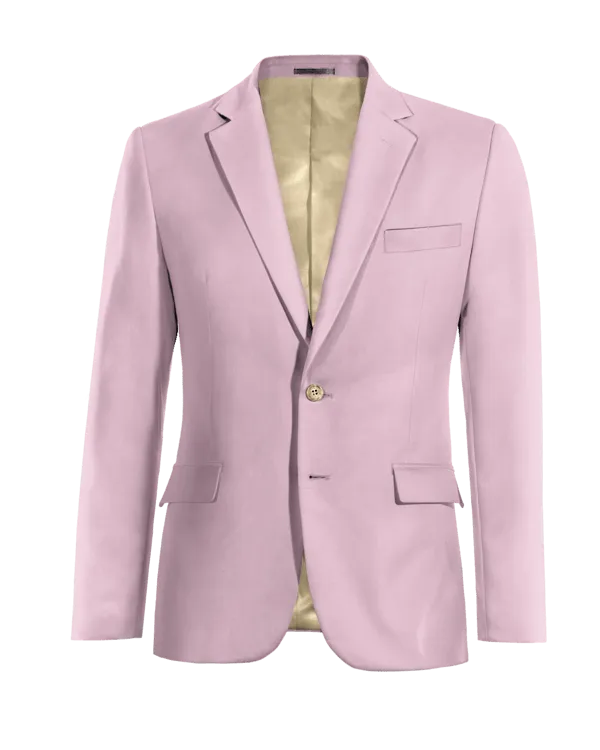  Blazer lila claro elástica slim fit