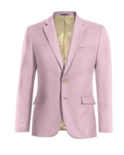  Blazer lila claro elástica slim fit