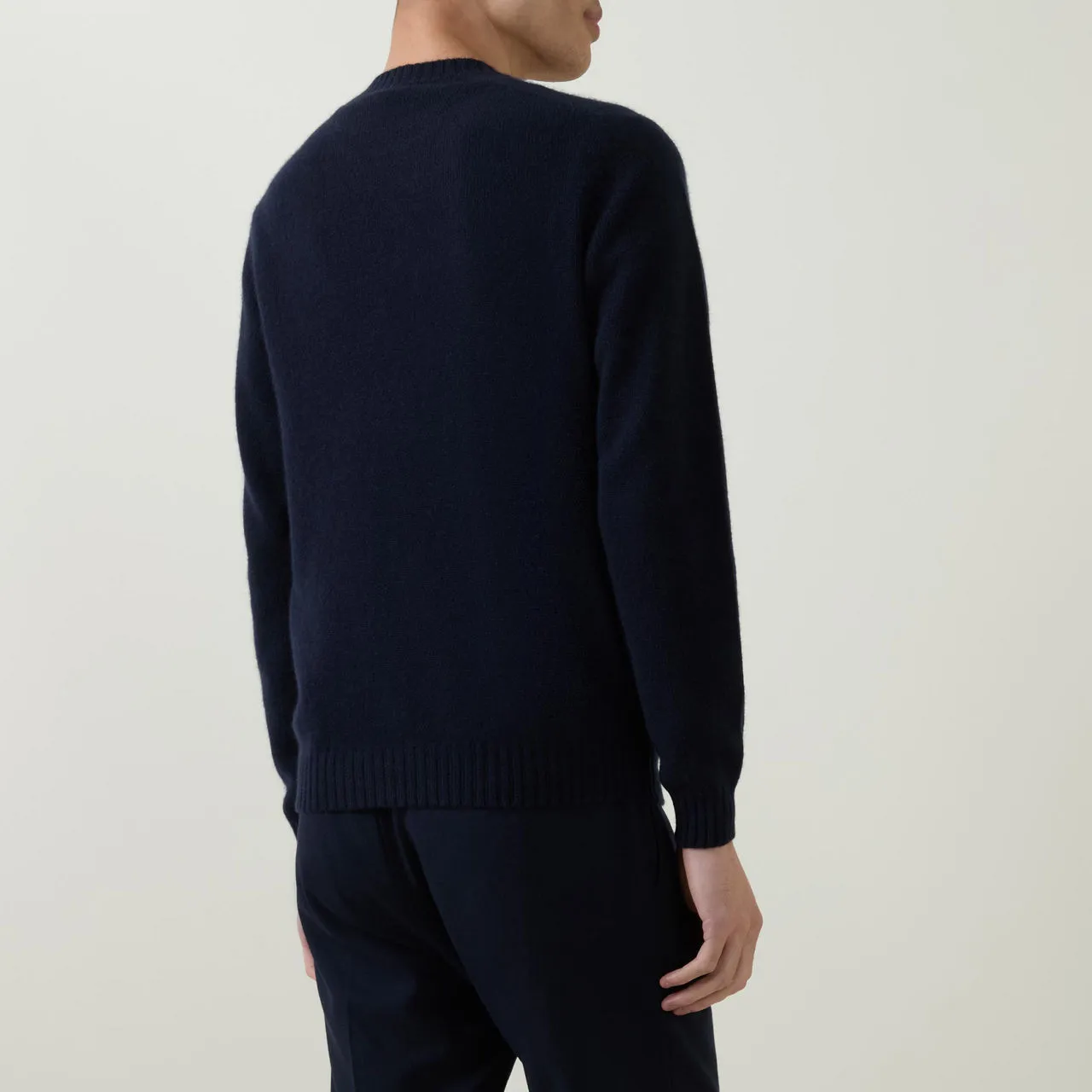 BOGLIOLI Cashmere Knitted Sweater - Navy