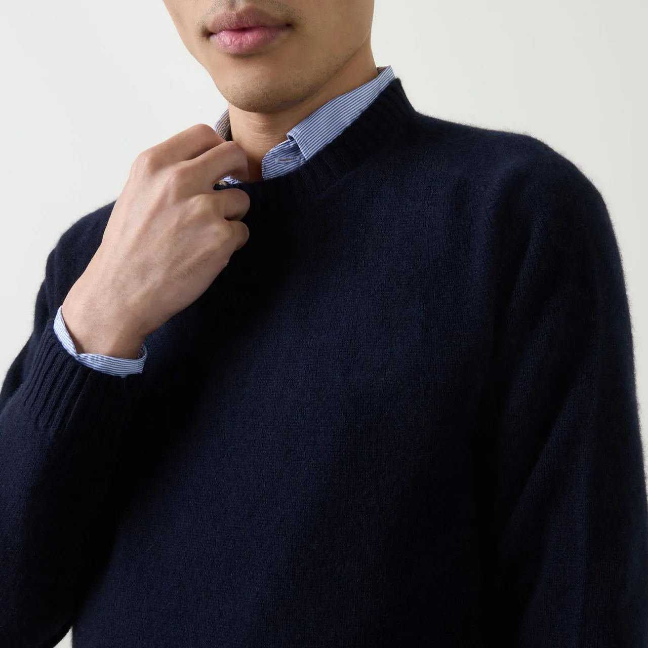 BOGLIOLI Cashmere Knitted Sweater - Navy