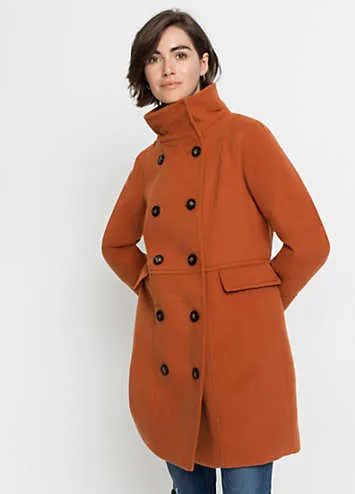 bonprix Double Breasted Coat | Grattan