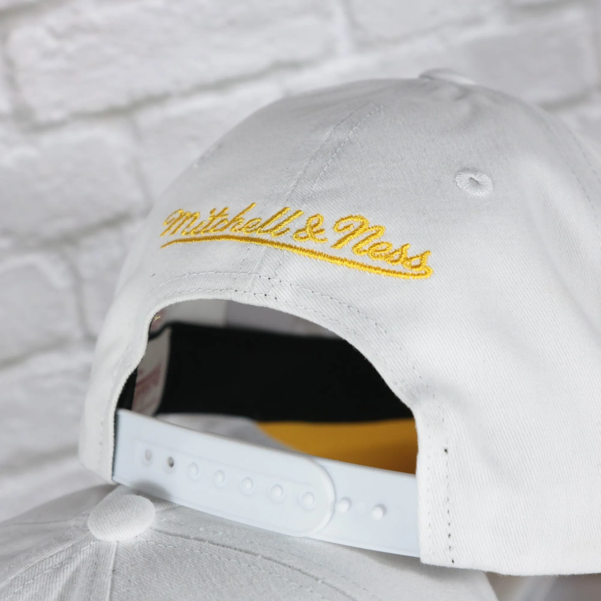 Boston Bruins NHL All in Pro Yellow Bottom | White Snapback Hat