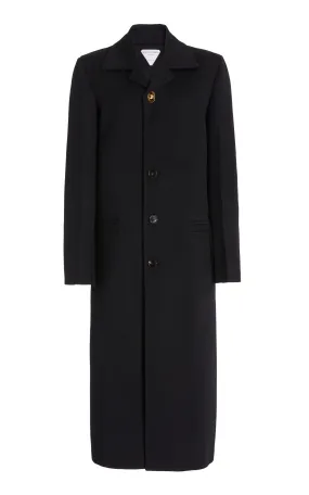 Bottega Veneta Single-Breasted Wool-Blend Coat