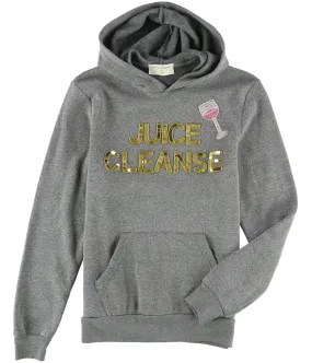 Bow & Drape Womens Juice Cleanse Hoodie Sweatshirt, TW1