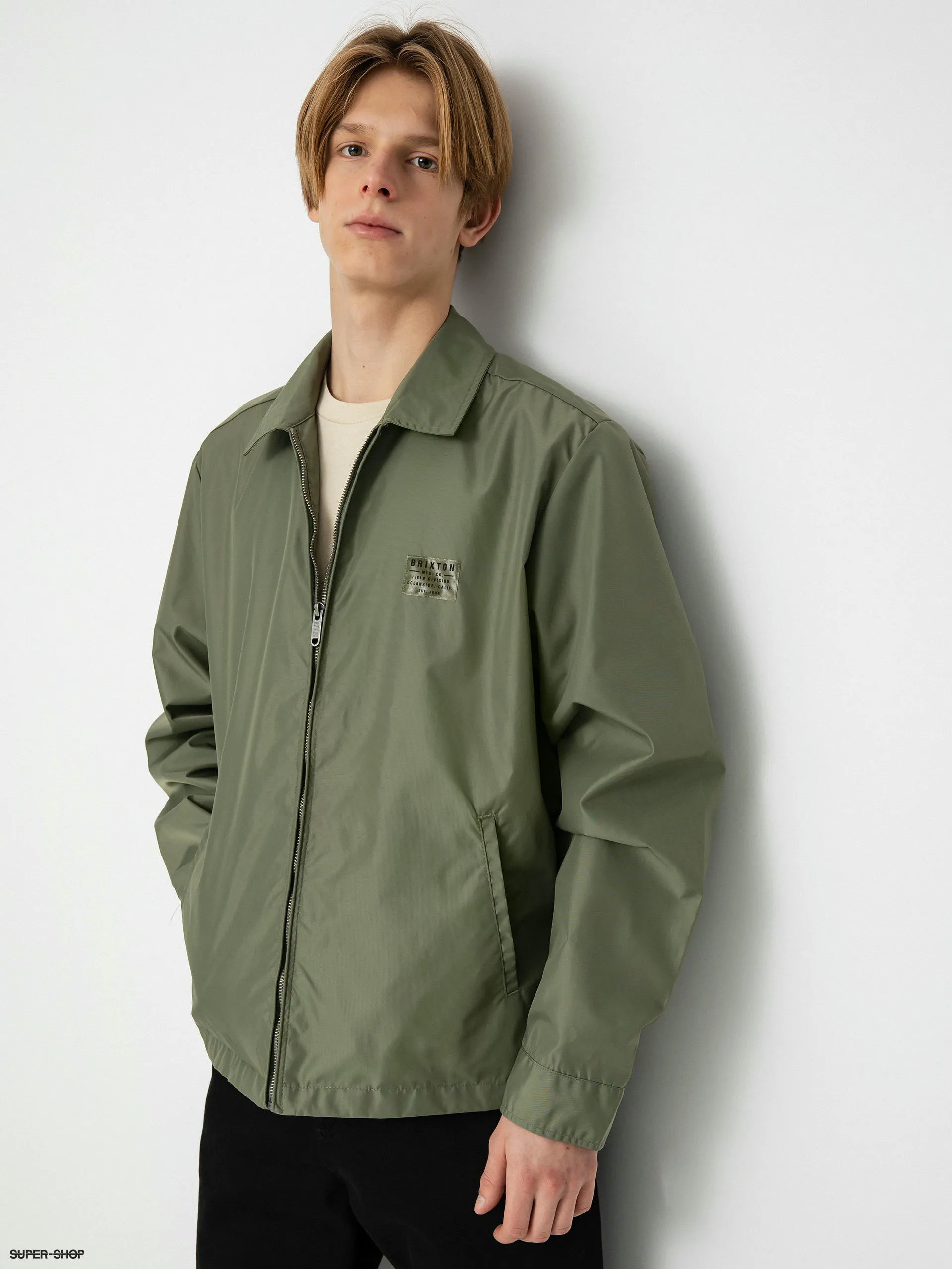 Brixton Utopia Vintage Nylon Jacket (olive surplus)