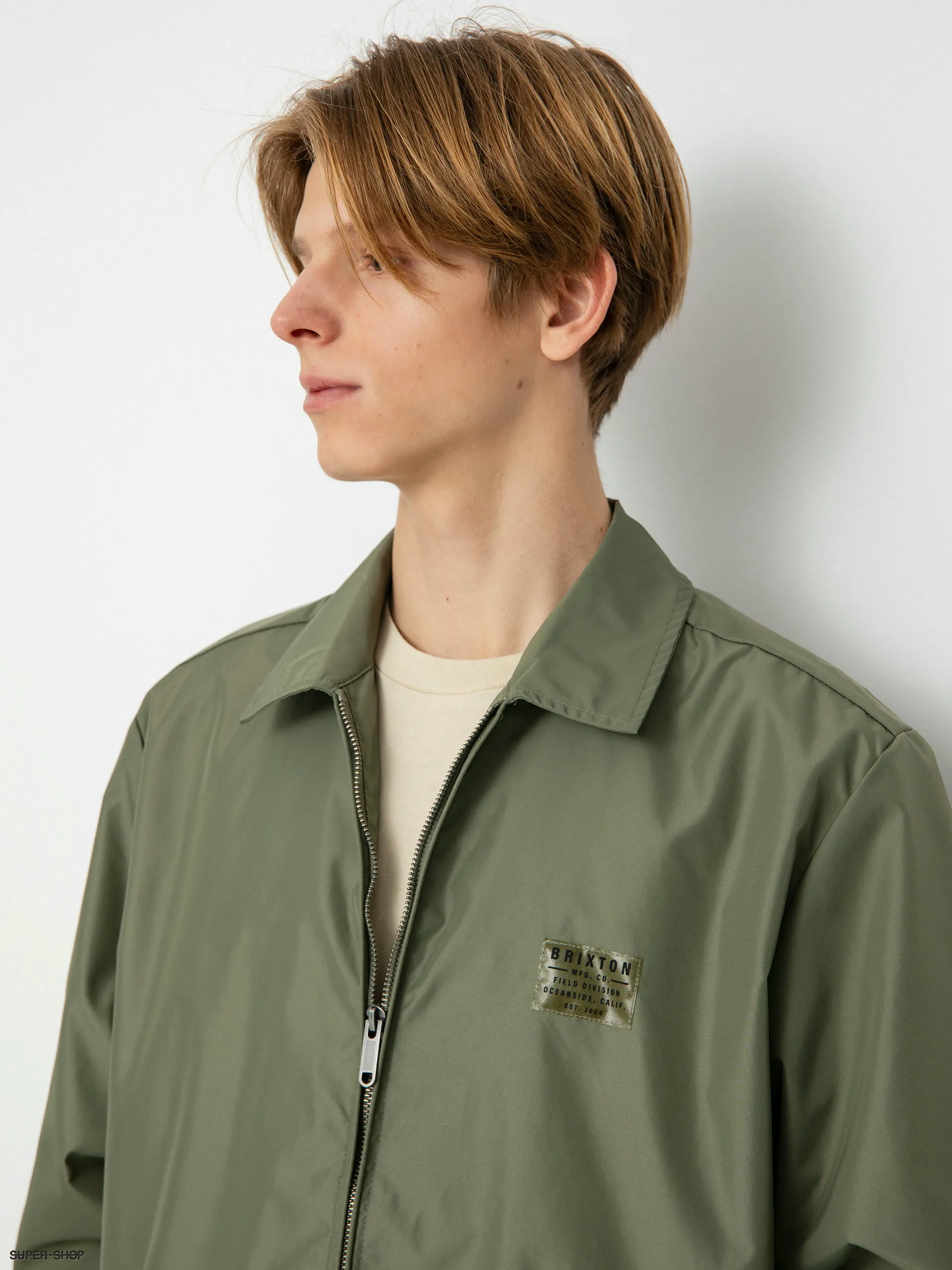 Brixton Utopia Vintage Nylon Jacket (olive surplus)