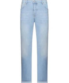 Brunello Cucinelli Mid-rise tapered jeans