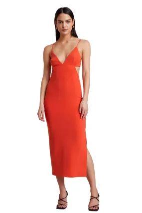 BUY IT BEC AND BRIDGE Ella Midi Dress (Flame)