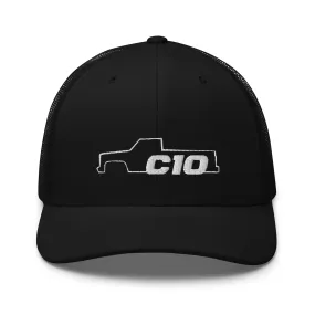 C10 Squarebody Square Body Trucker Hat/ Cap