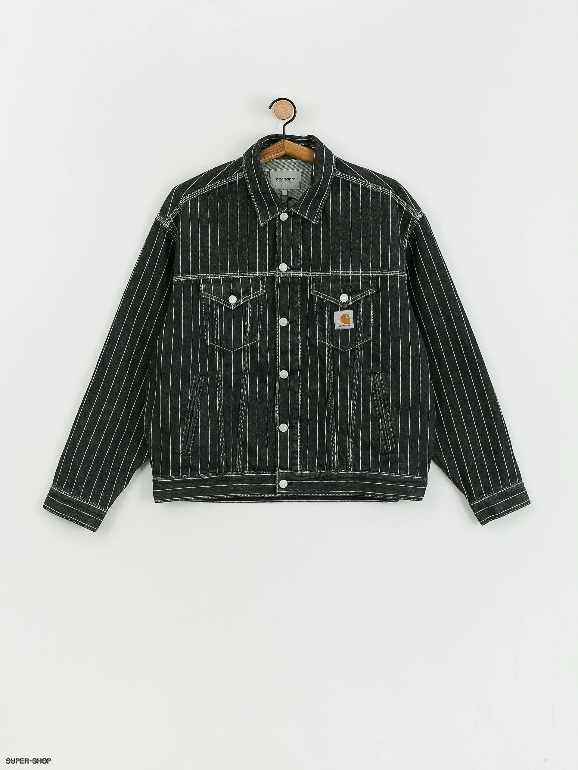 Carhartt WIP Orlean Jacket (orlean stripe/black/white)