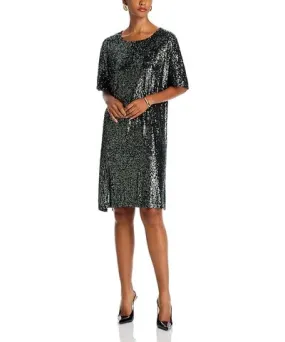 Caroline Rose Sequined Caftan Dress