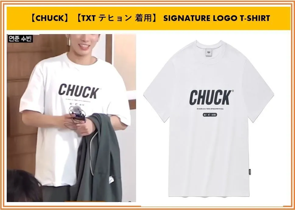 CHUCK  |Unisex Street Style Cotton Short Sleeves Logo T-Shirts