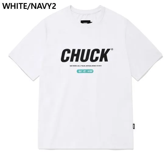 CHUCK  |Unisex Street Style Cotton Short Sleeves Logo T-Shirts