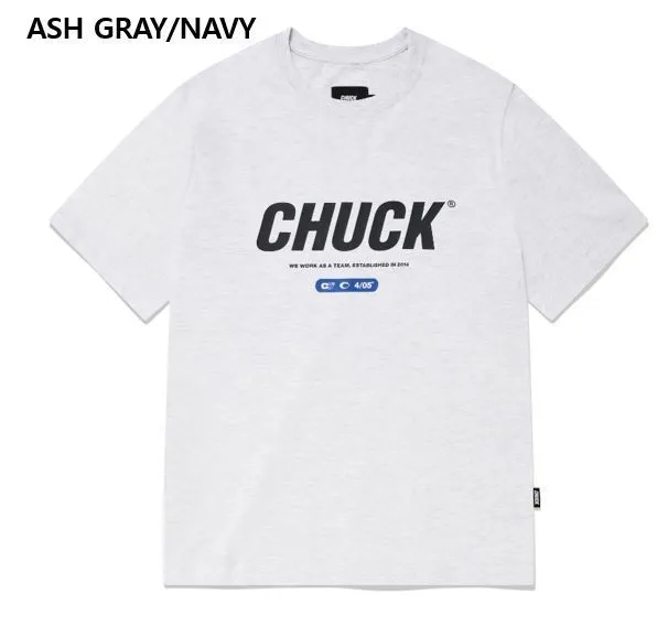 CHUCK  |Unisex Street Style Cotton Short Sleeves Logo T-Shirts