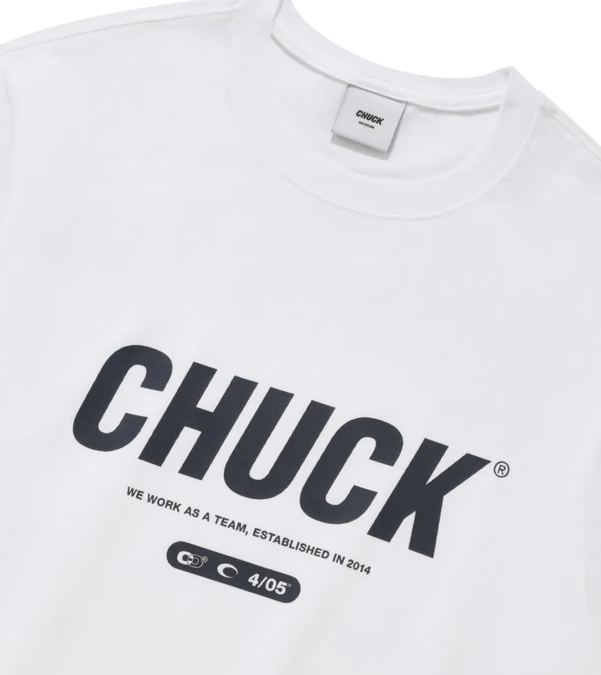 CHUCK  |Unisex Street Style Cotton Short Sleeves Logo T-Shirts