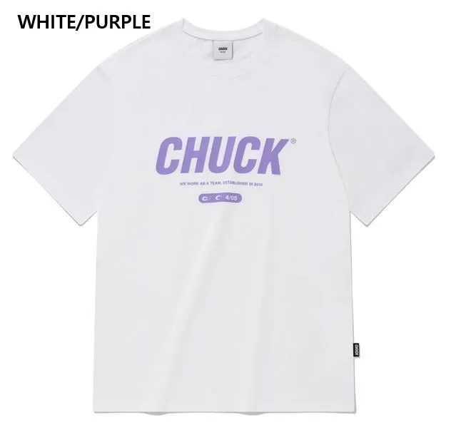 CHUCK  |Unisex Street Style Cotton Short Sleeves Logo T-Shirts