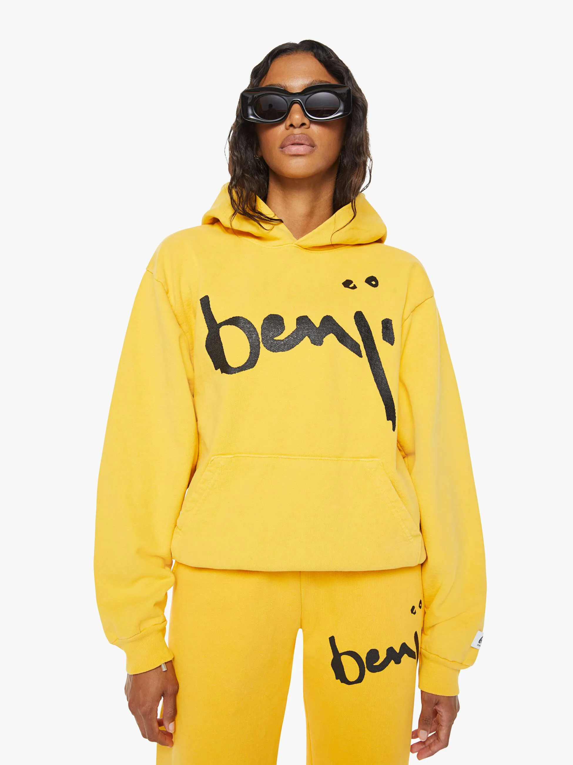 Cloney Benji Pull Over Hoodie - Mustard