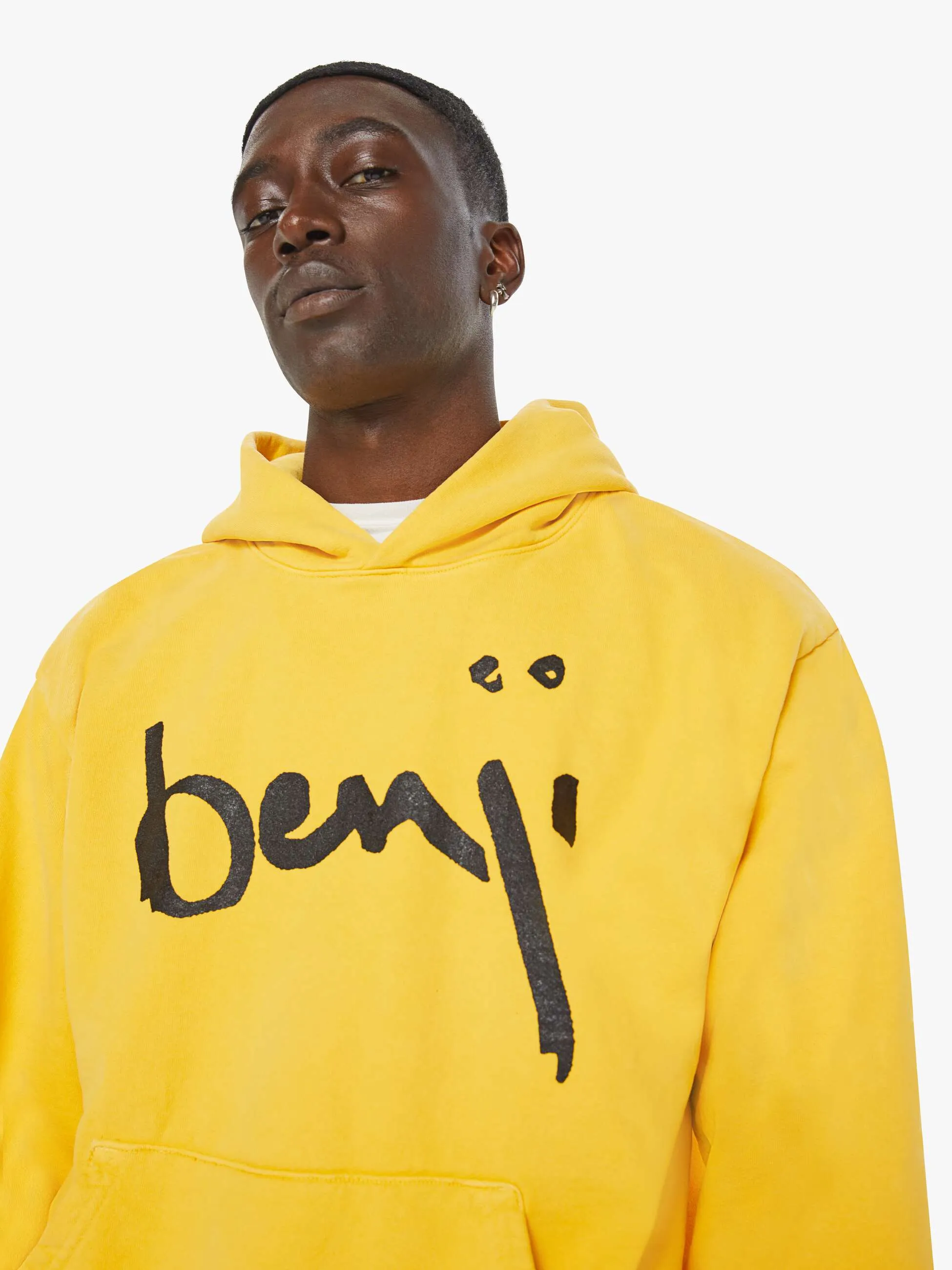 Cloney Benji Pull Over Hoodie - Mustard