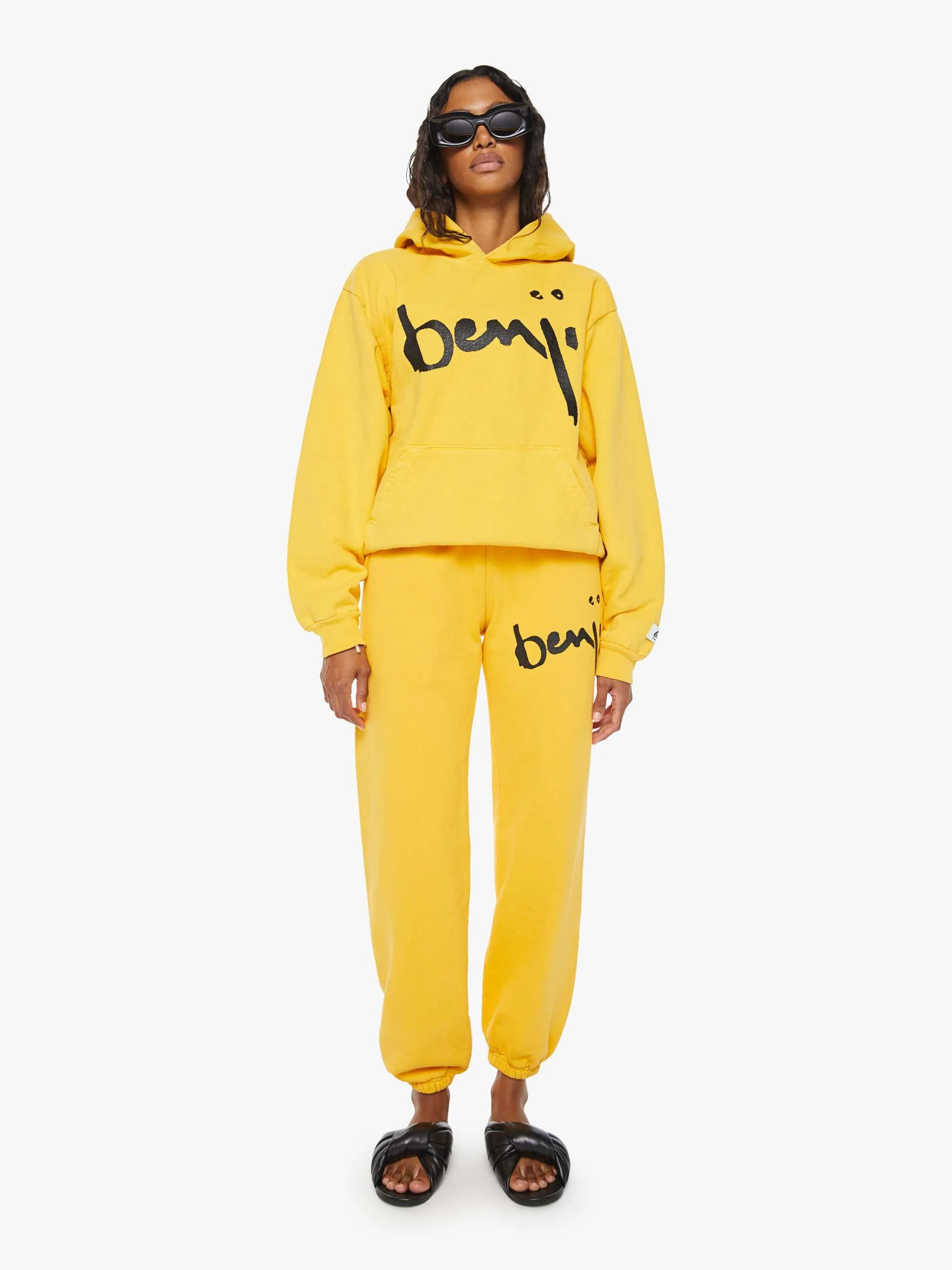 Cloney Benji Pull Over Hoodie - Mustard