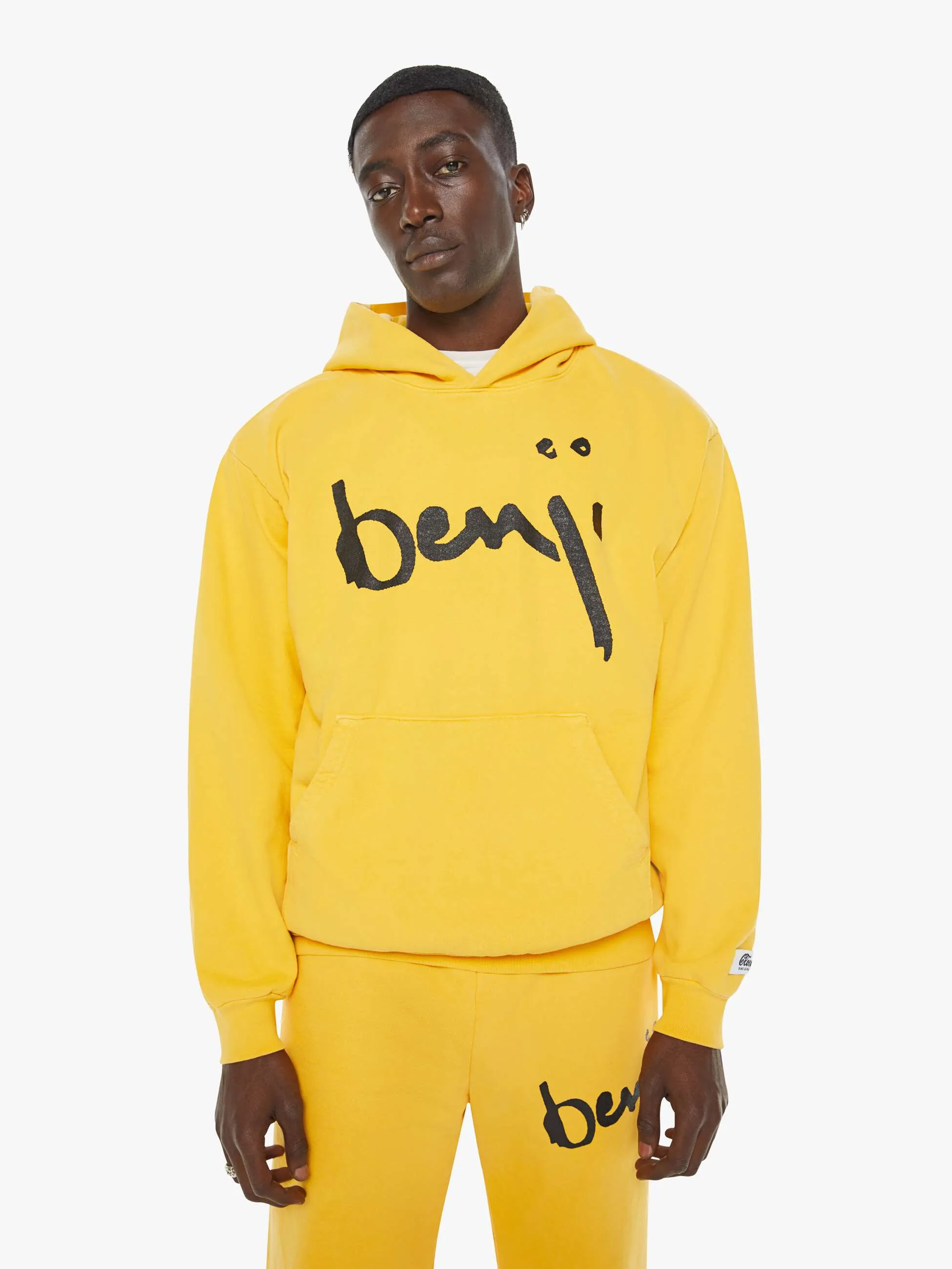 Cloney Benji Pull Over Hoodie - Mustard