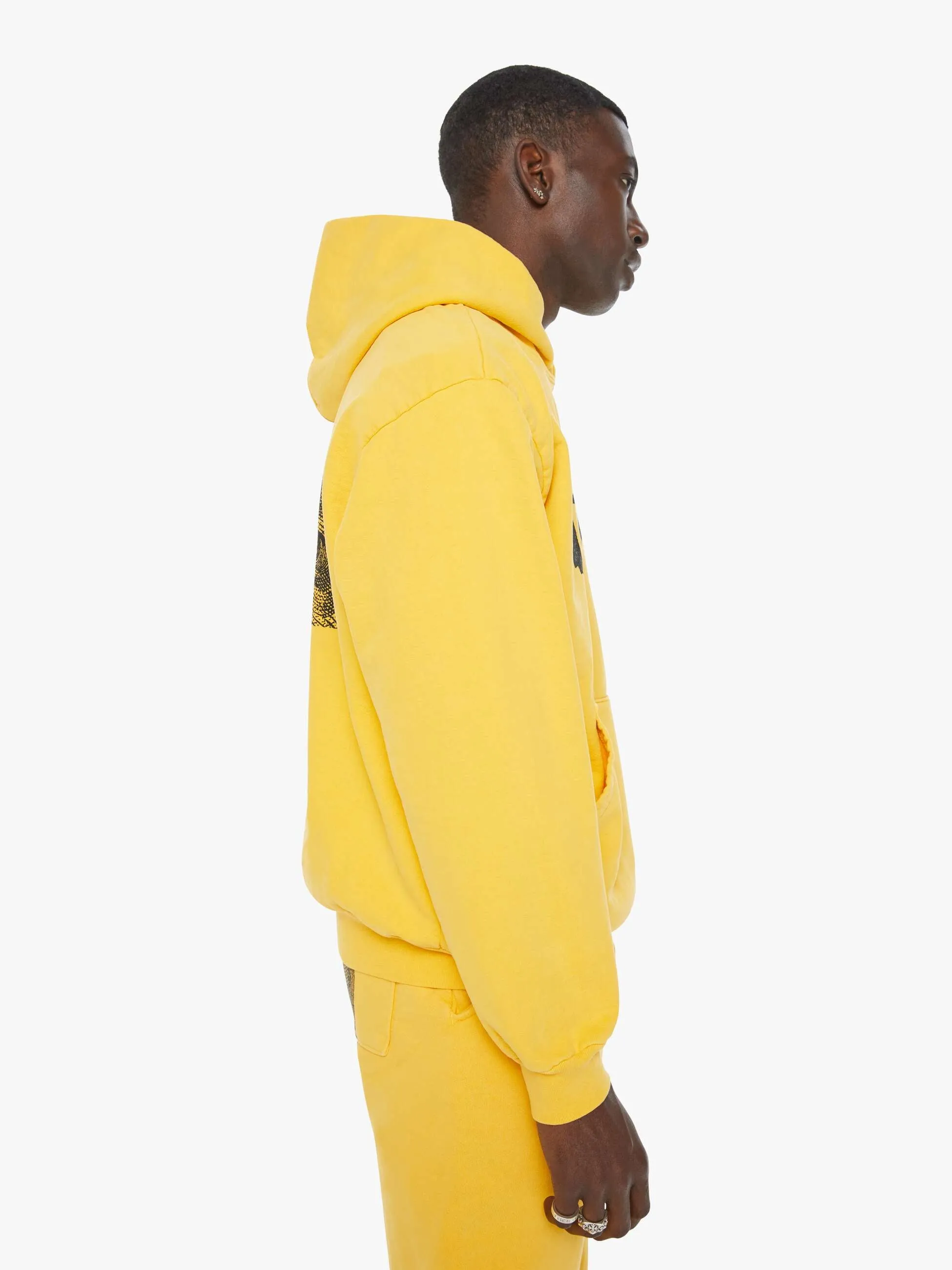 Cloney Benji Pull Over Hoodie - Mustard