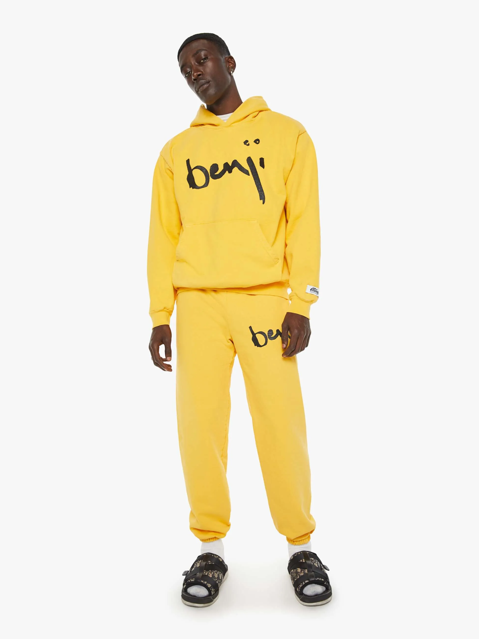 Cloney Benji Pull Over Hoodie - Mustard