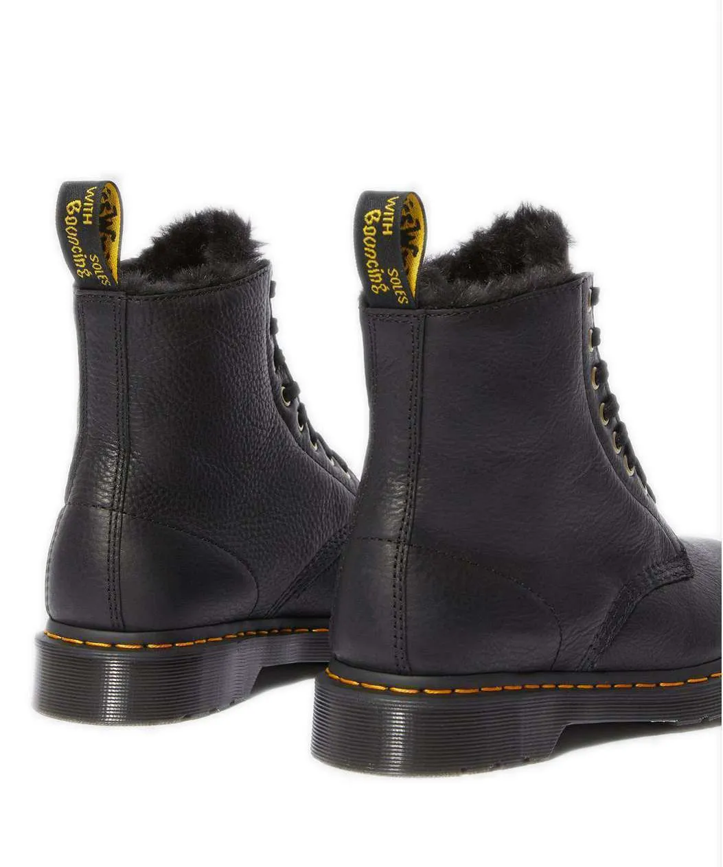 Dr. Martens Unisex 1460 Pascal Faux Fur Boots