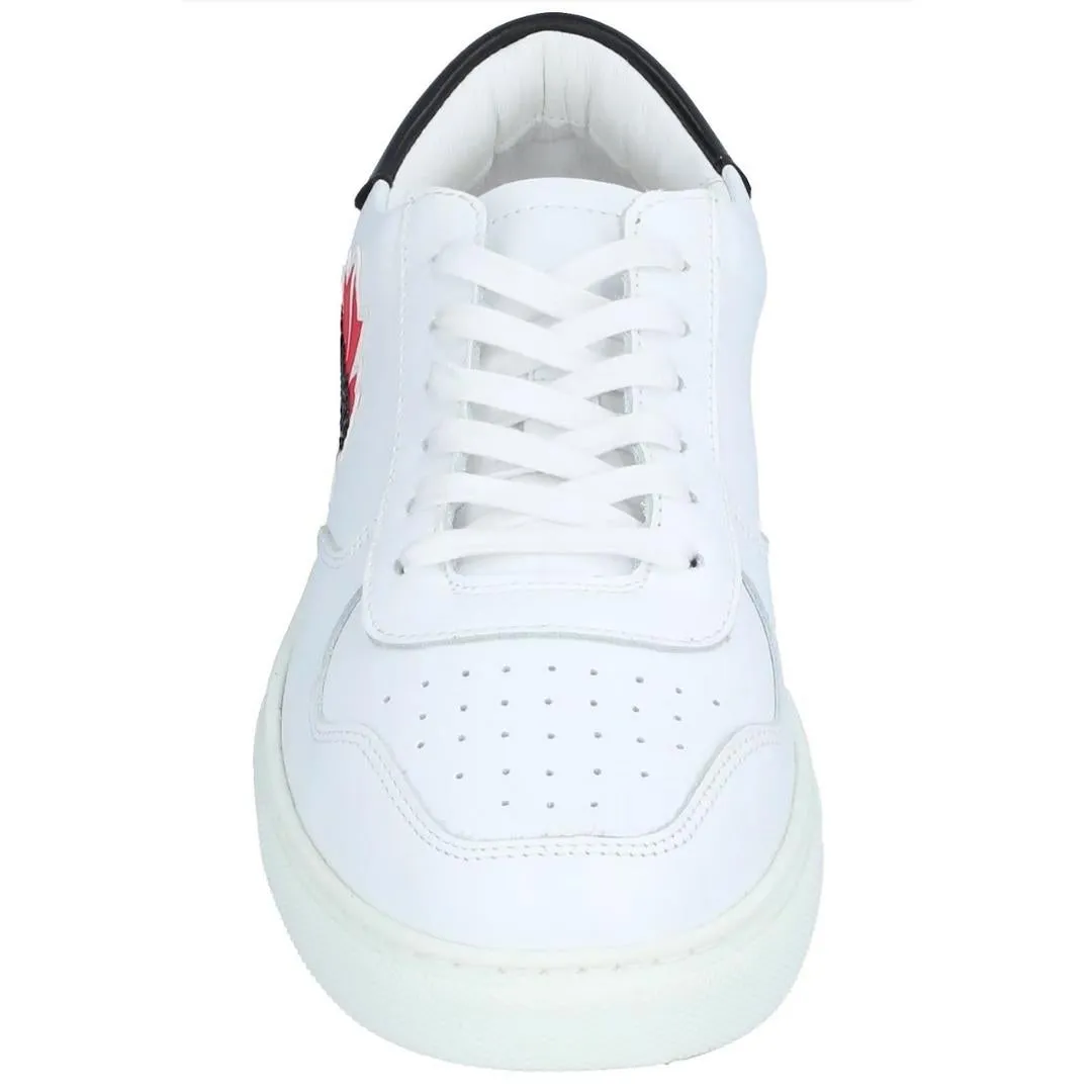 Dsquared2 Maple Gym Low Top White Sneakers