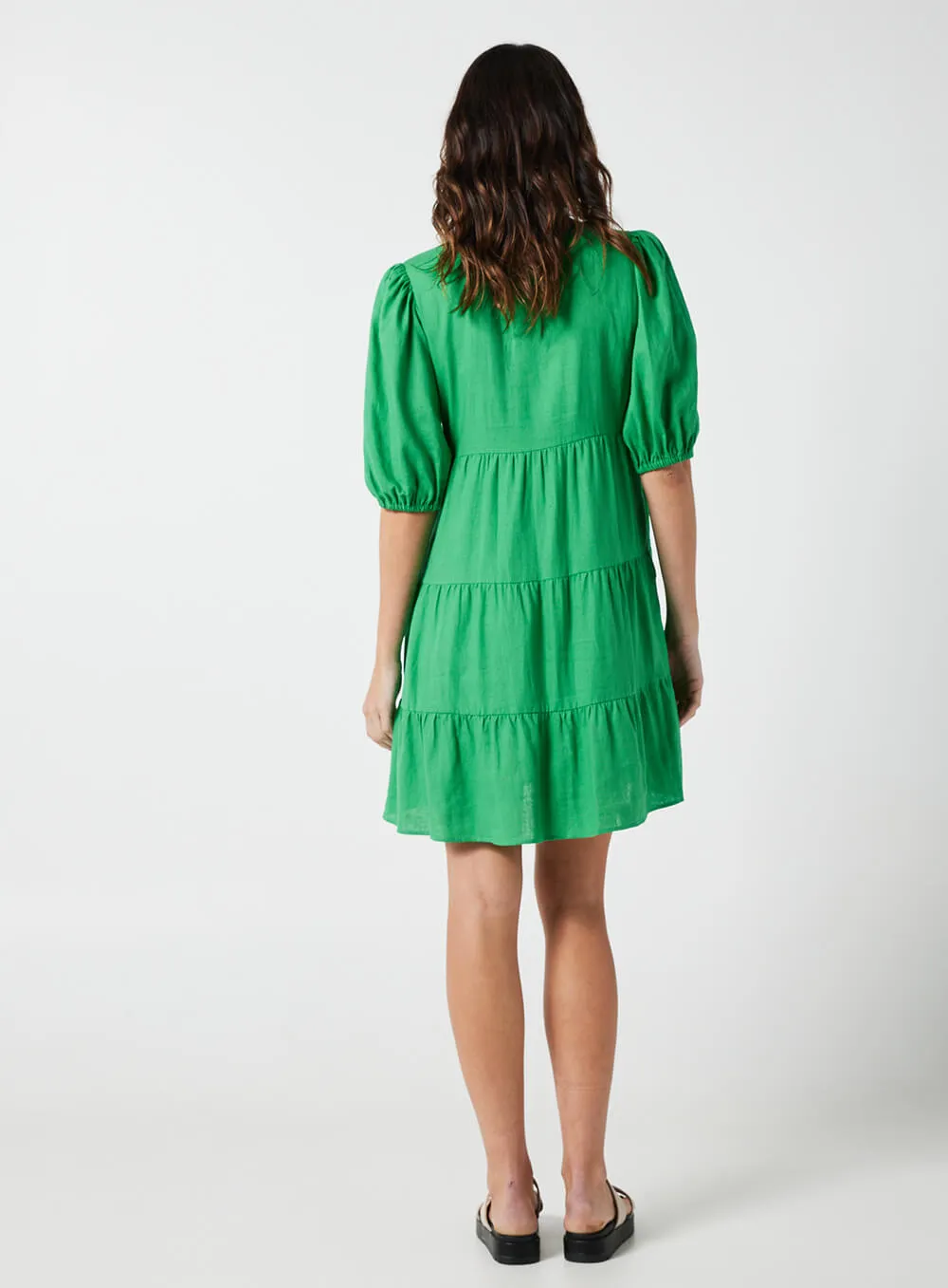 Eleanor Dress-GREEN