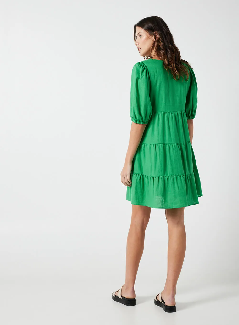 Eleanor Dress-GREEN