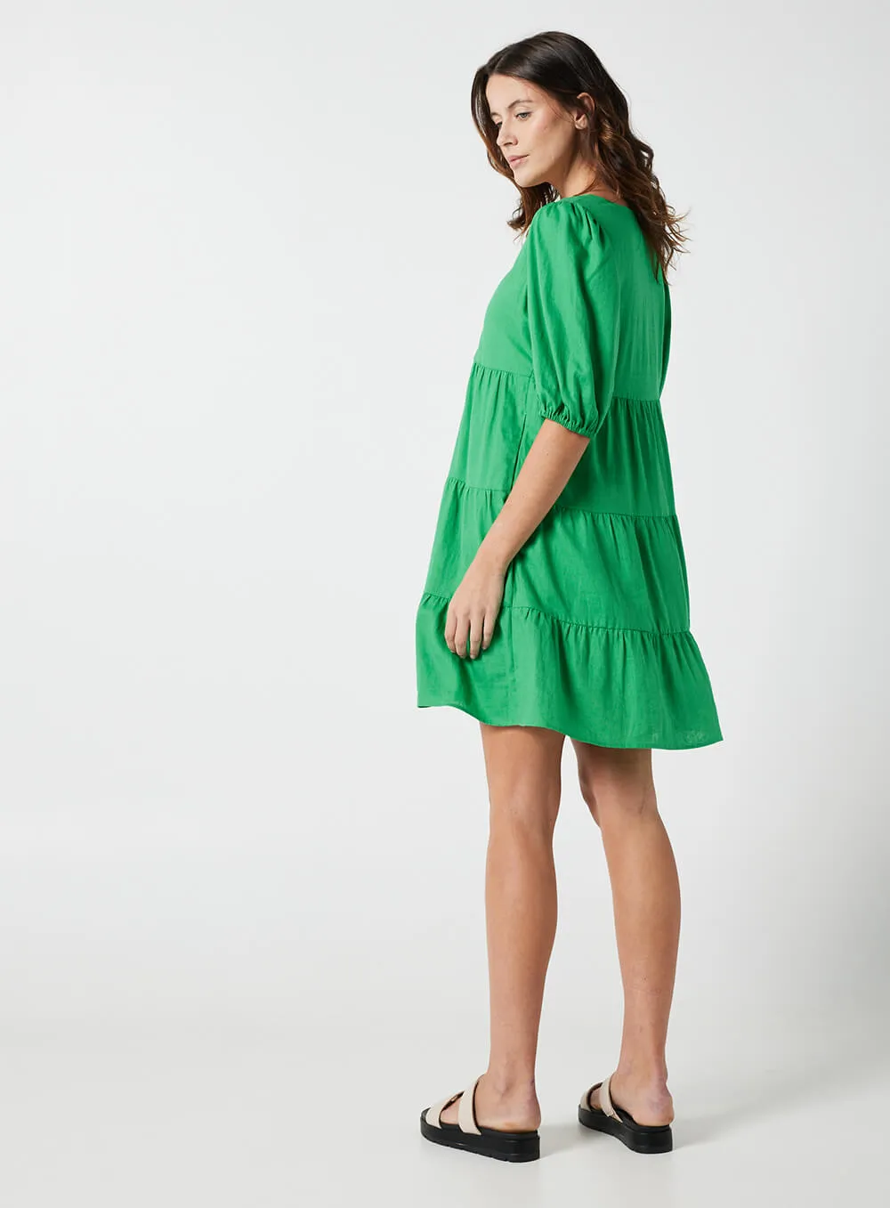 Eleanor Dress-GREEN