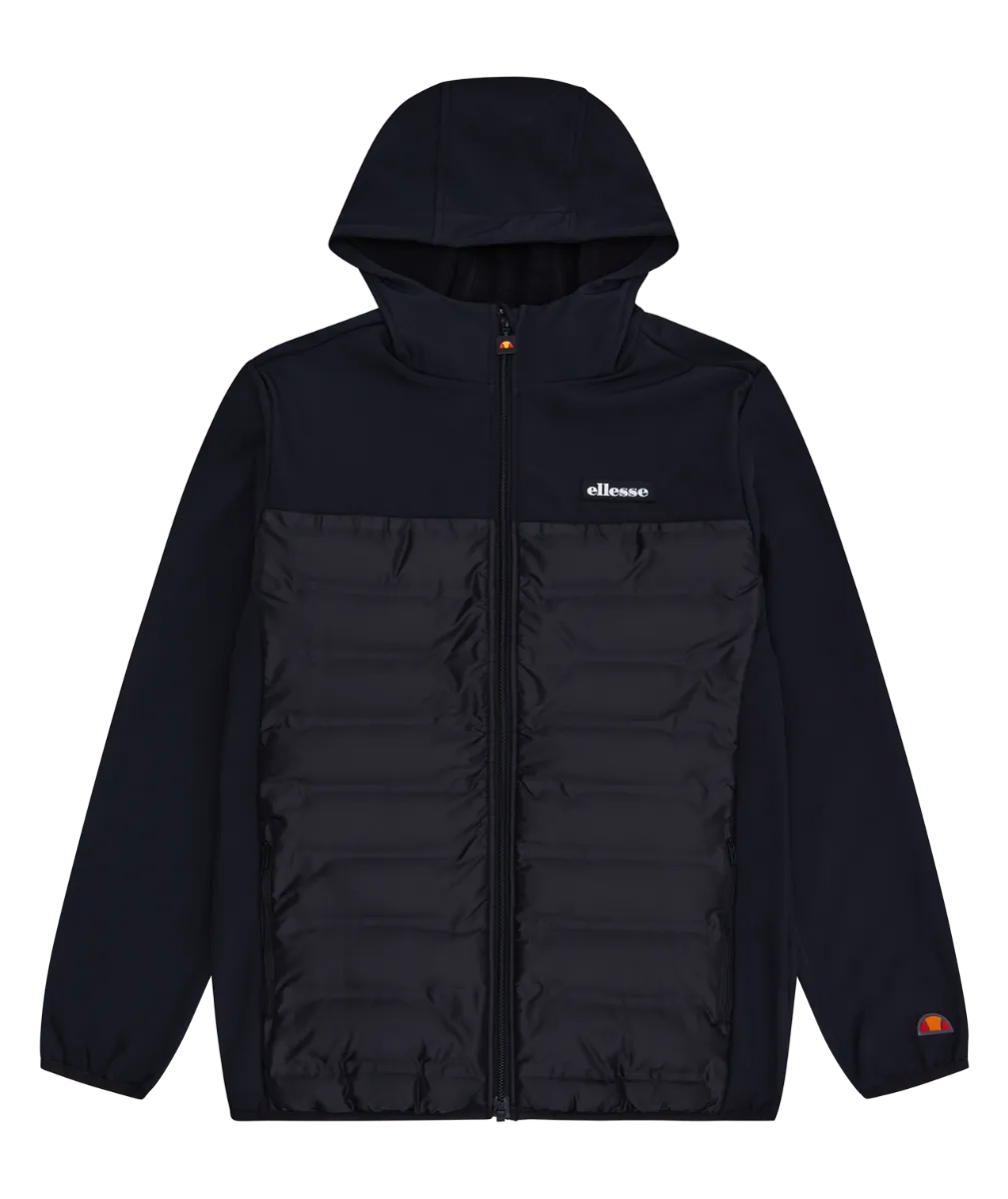 Ellesse Jellico FZ Hooded Track Jacket Black