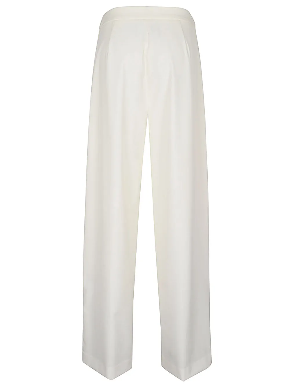 Erika Cavallini Semi Couture Trousers White