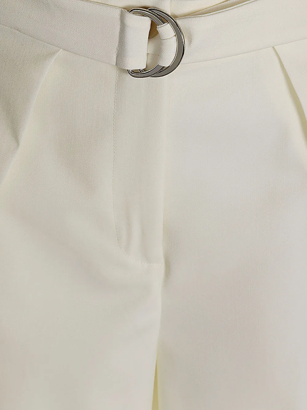 Erika Cavallini Semi Couture Trousers White