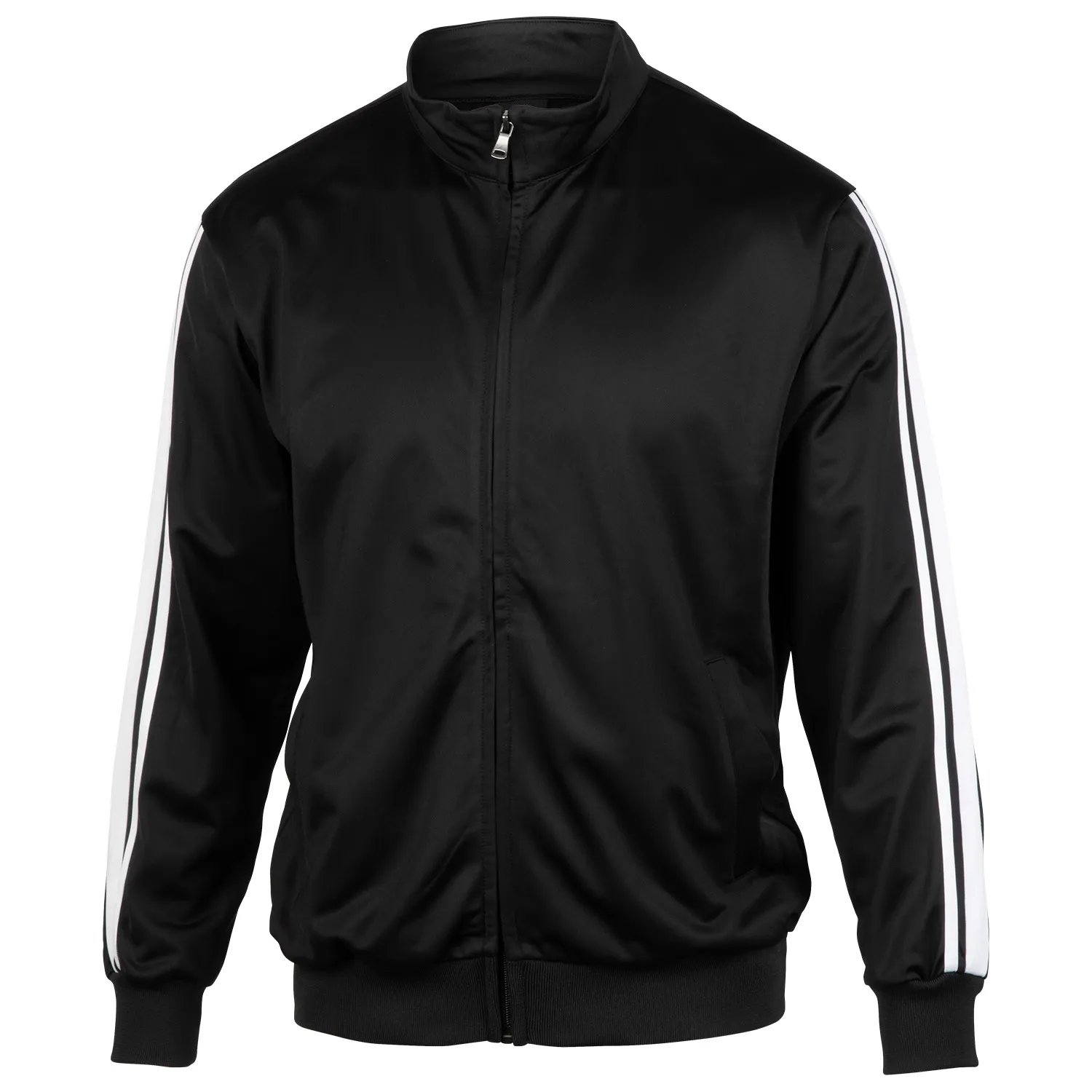 Fit Essentials Men's 2-Stripe Tricot Jacket