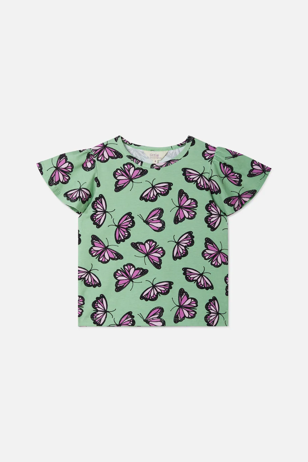 Flutter Kids Frill Tee