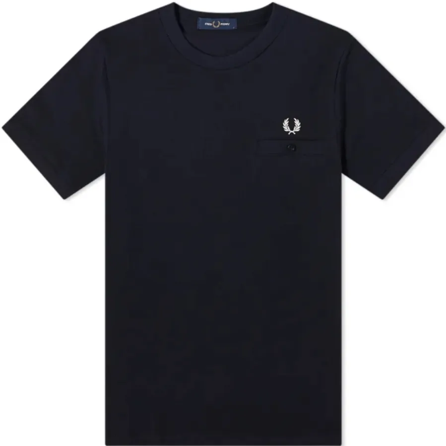 FRED PERRY  |Crew Neck Plain Cotton Short Sleeves Logo Crew Neck T-Shirts