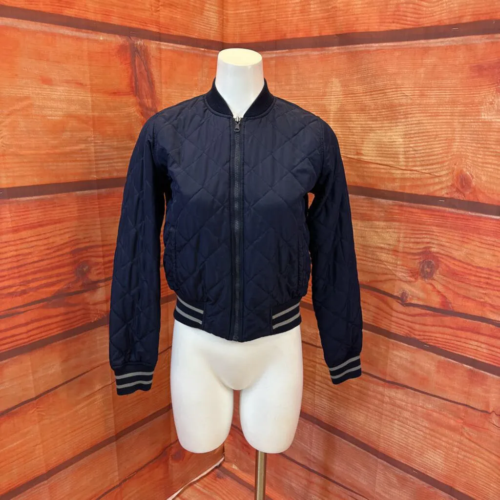 GAP BLUE QUILTED JACKET SIZE X SMALL TCC