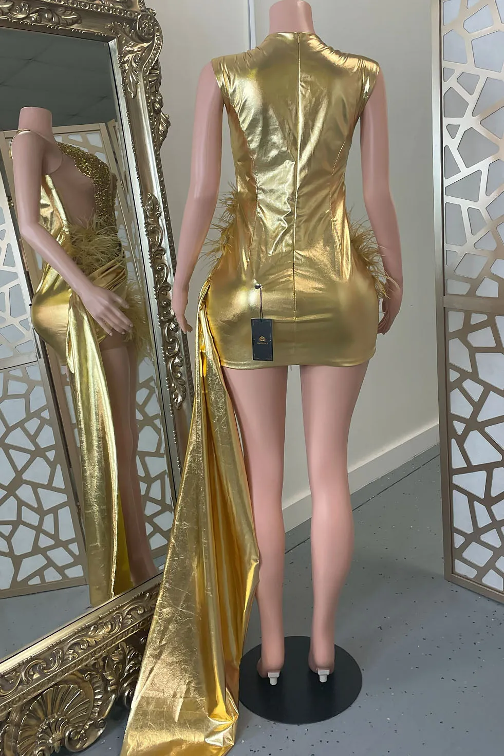 Gold Stardust Dress