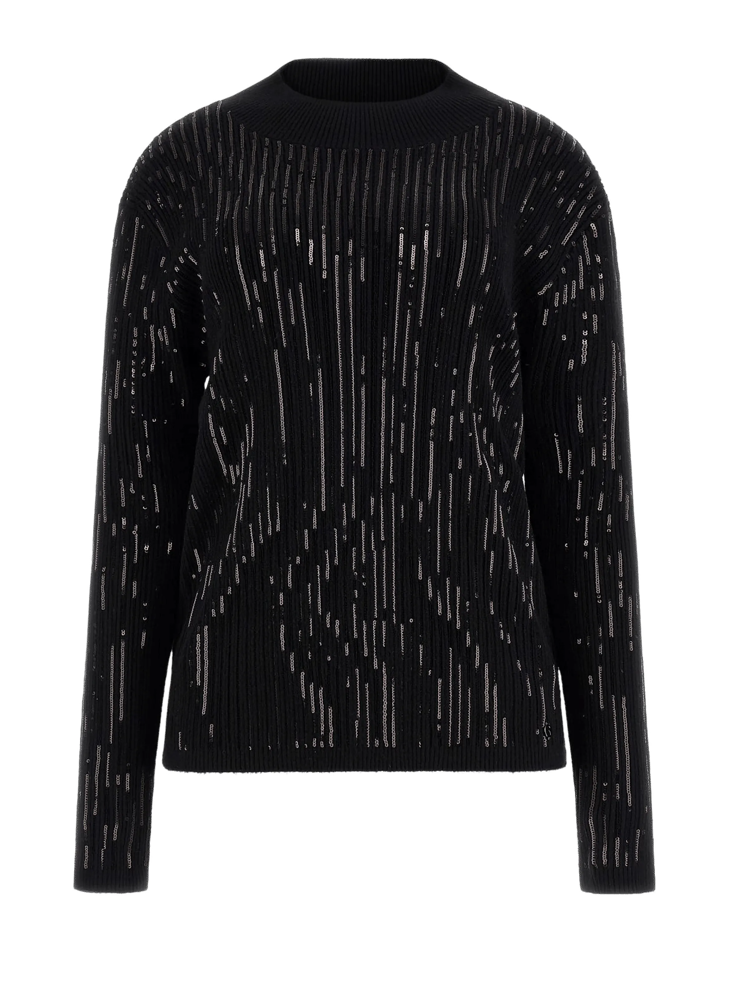 GUESS  Sequinned sweater - Black